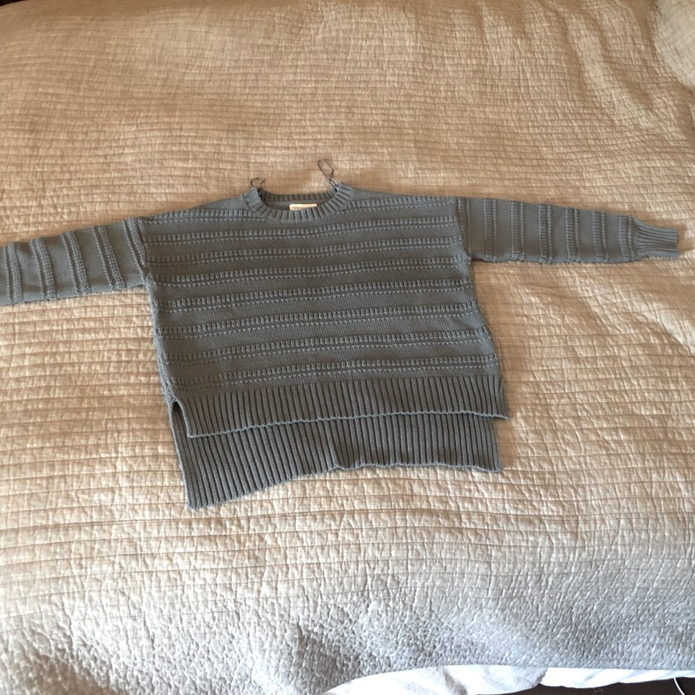 Cupcakes and Cashmere blue sweater